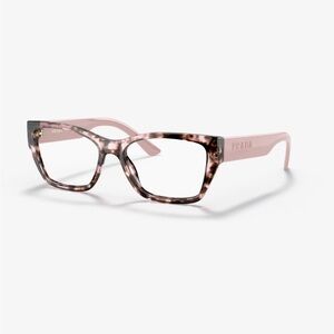 Prada Tortoise Shell and Pink Eyeglasses